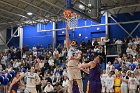 MBBall vs Emerson  Wheaton College Men's Basketball vs Emerson College is the first round of the NEWMAC Basketball Championships. - Photo By: KEITH NORDSTROM : Wheaton, basketball, NEWMAC MBBall2024